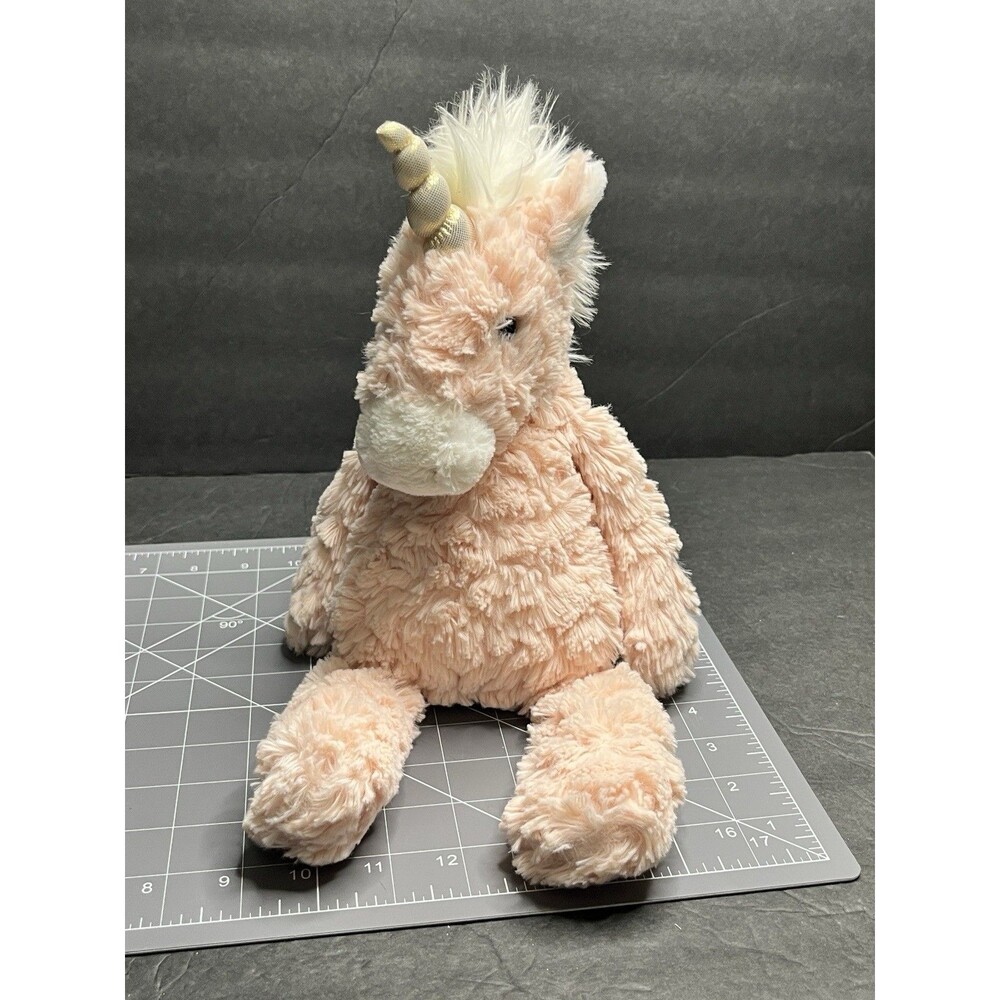 Mary Meyer Blush Pink Putty Unicorn Soft Toy Stuffed Animal Plush Friend 10"
